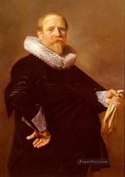  Golden Painting - Portrait Of A Man Dutch Golden Age Frans Hals